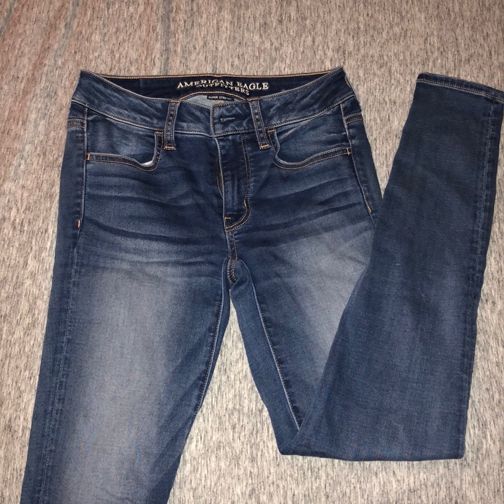 American eagle super stretch skinny jeans